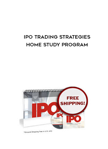 IPO Trading Strategies Home Study Program digital download