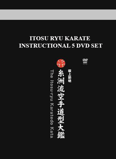 ITOSU RYU KARATE INSTRUCTIONAL 5 DVD SET digital download
