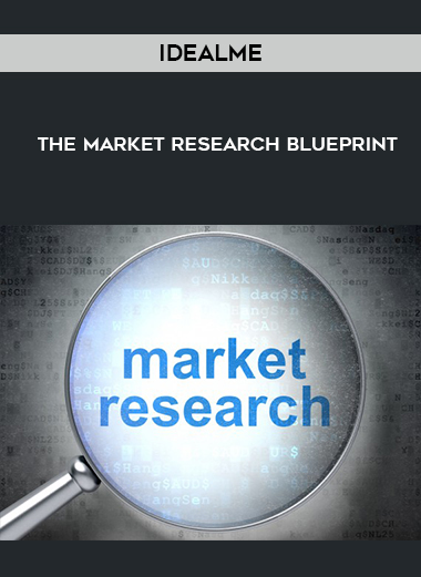 Idealme – The Market Research Blueprint digital download