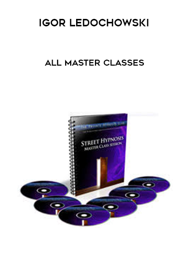 Igor Ledochowski - ALL Master Classes digital download