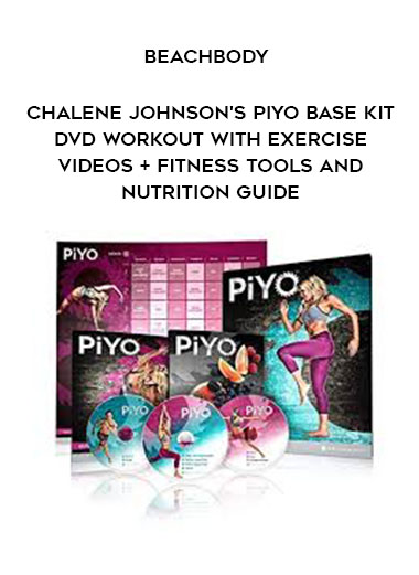 Beachbody - Chalene Johnson's PiYo Base Kit - DVD Workout with Exercise Videos + Fitness Tools and Nutrition Guide digital download