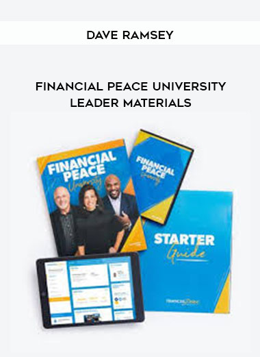 Dave Ramsey  - Financial Peace University - Leader Materials digital download