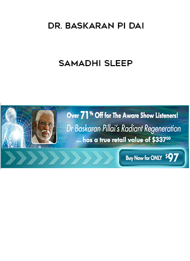 Dr. Baskaran Pi Dai - Samadhi Sleep digital download