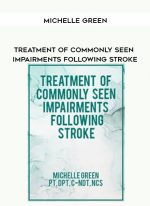 Treatment of Commonly Seen Impairments Following Stroke - Michelle Green digital download