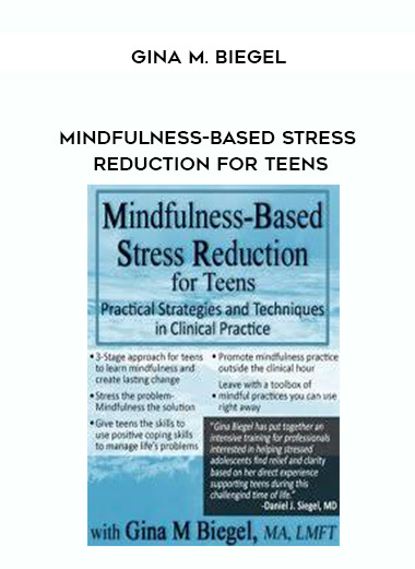 Mindfulness-Based Stress Reduction for Teens - Gina M. Biegel digital download
