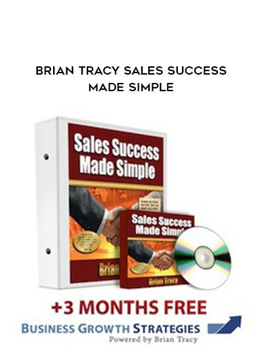 BRIAN TRACY SALES SUCCESS MADE SIMPLE digital download
