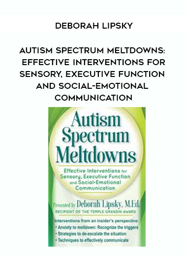 Autism Spectrum Meltdowns: Effective Interventions for Sensory