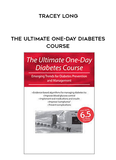 The Ultimate One-Day Diabetes Course - Tracey Long digital download