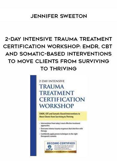 2-Day Intensive Trauma Treatment Certification Workshop: EMDR