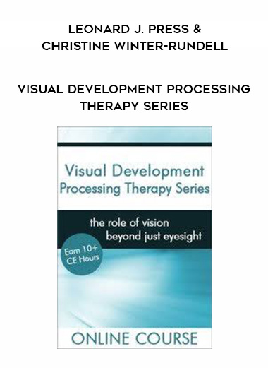 Visual Development Processing Therapy Series - Leonard J. Press & Christine Winter-Rundell digital download
