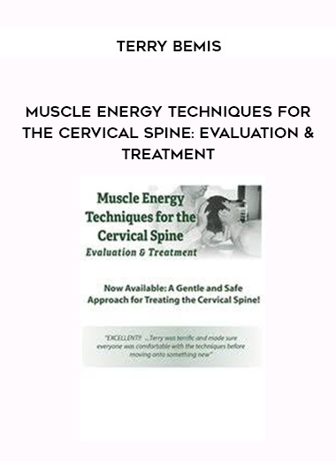 Muscle Energy Techniques for the Cervical Spine: Evaluation & Treatment - Terry Bemis digital download
