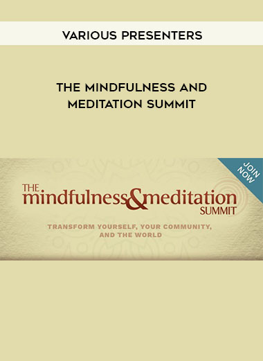 VARIOUS PRESENTERS - The Mindfulness and Meditation Summit digital download