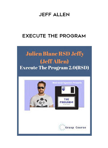 Jeff Allen - Execute the program digital download