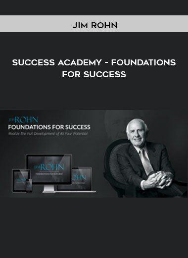 Jim Rohn - Success Academy - Foundations For Success digital download