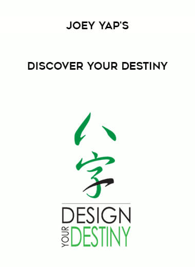 Joey Yap's Discover Your Destiny digital download
