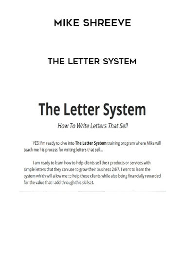 Mike Shreeve - The Letter System digital download