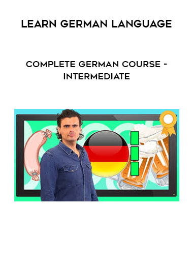 Learn German Language - Complete German Course - Intermediate digital download