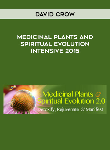 David Crow - Medicinal Plants and Spiritual Evolution Intensive 2015 digital download