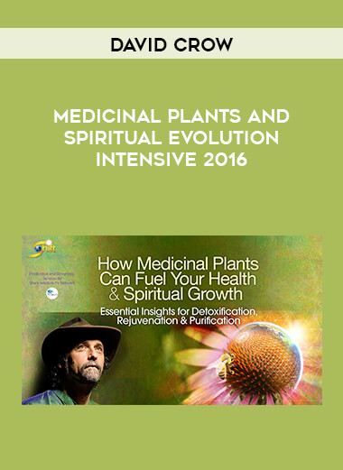 David Crow - Medicinal Plants and Spiritual Evolution Intensive 2016 digital download
