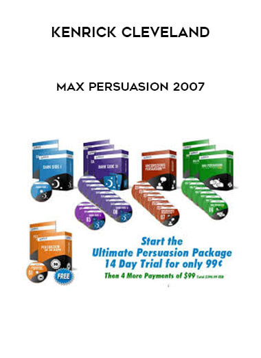 Kenrick Cleveland - MaxPersuasion 2007 digital download