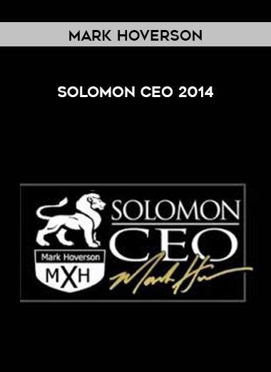 Mark Hoverson - Solomon CEO 2014 digital download