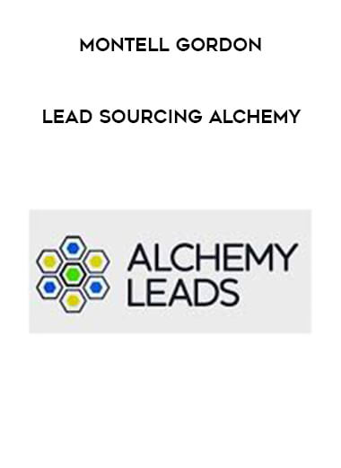 Montell Gordon - Lead Sourcing Alchemy digital download