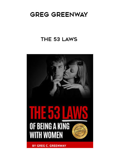 Greg Greenway - The 53 Laws digital download