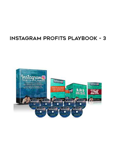 Instagram Profits Playbook - 3 digital download