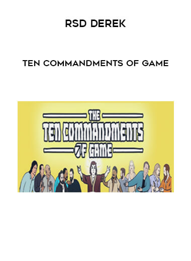 RSD Derek - Ten Commandments of Game digital download
