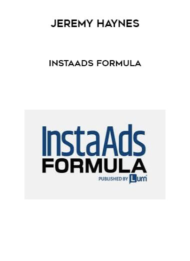 Jeremy Haynes - InstaAds Formula digital download