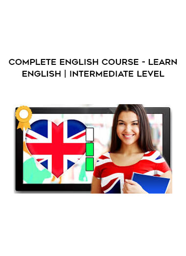 Complete English Course - Learn English | Intermediate Level digital download