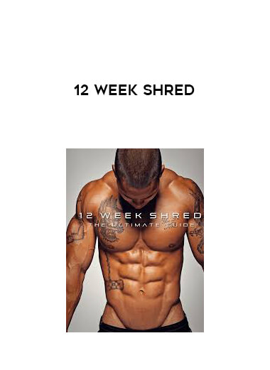 12 Week Shred digital download