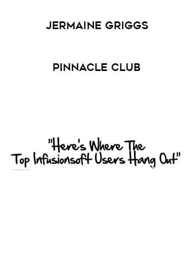 Jermaine Griggs - Pinnacle Club digital download