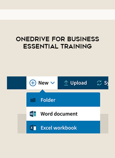 OneDrive for Business Essential Training digital download