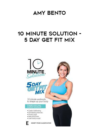 Amy Bento - 10 Minute Solution - 5 Day Get Fit Mix digital download
