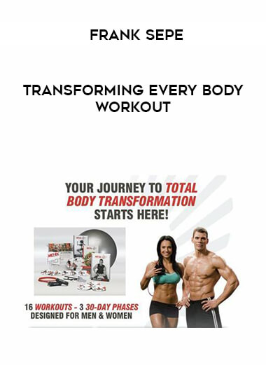 Transforming Every Body Workout - Frank Sepe digital download