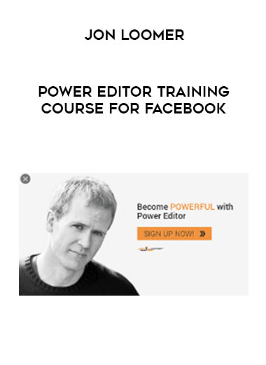 Jon Loomer - Power Editor Training Course for Facebook digital download