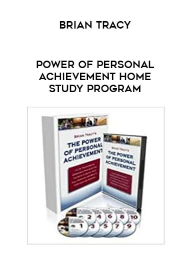 Brian Tracy - Power of Personal Achievement Home Study Program digital download