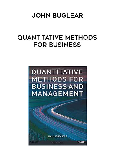 John Buglear - Quantitative Methods for Business digital download