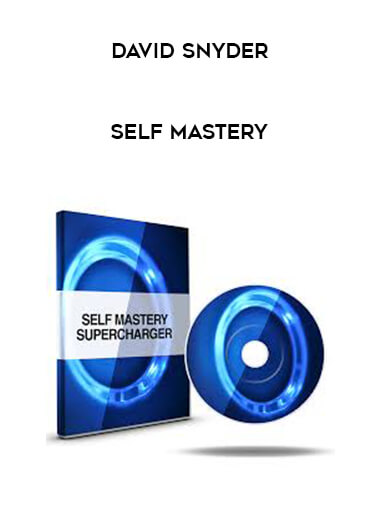 David Snyder - Self Mastery digital download