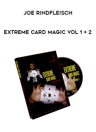 Joe Rindfleisch - Extreme Card Magic Vol 1 +  2 digital download