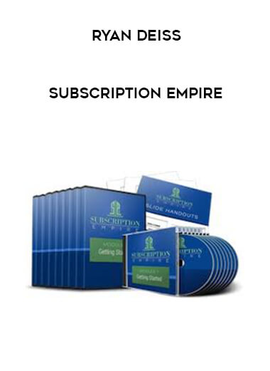 Ryan Deiss - Subscription Empire digital download