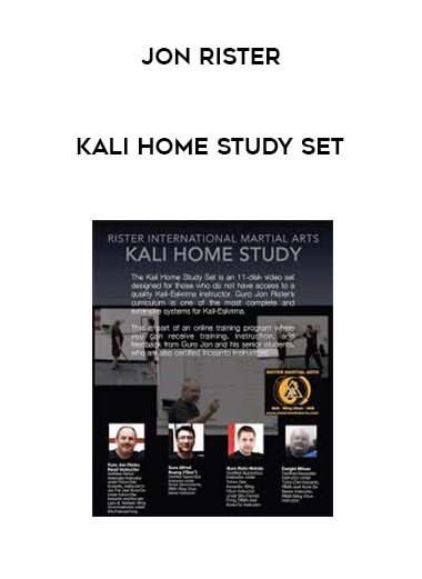 Jon Rister - Kali Home Study Set digital download