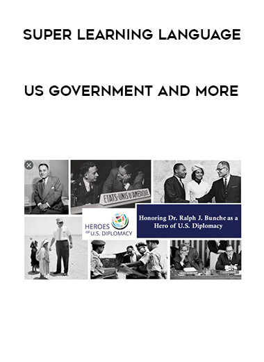 Super Learning Language - US Government and More digital download