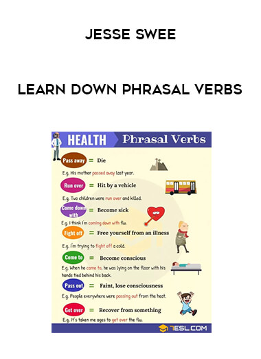 Jesse Swee - Learn DOWN Phrasal Verbs digital download