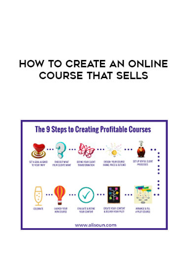 How To Create An Online Course That Sells digital download