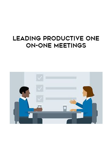 Leading Productive One-on-One Meetings digital download