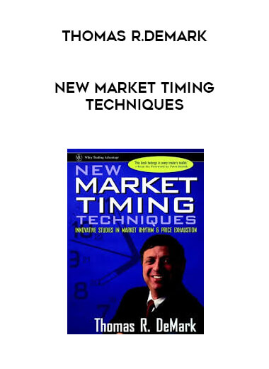 Thomas R.Demark - New Market Timing Techniques digital download