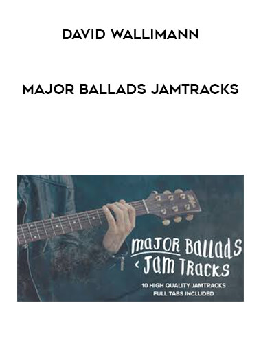 David Wallimann - MAJOR BALLADS JAMTRACKS digital download