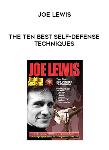 Joe Lewis - The Ten Best Self-Defense Techniques digital download